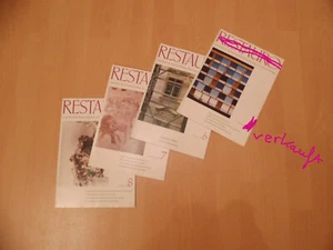Restauro Jahr 2002 Ausgaben 6- 7- 8 Zeitschrift Kunsttechniken, Restaurierung - Bild 1 von 2