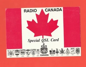 Tarjeta QSL ESPECIAL RADIO CANADÁ 1994 DE COLECCIÓN - Imagen 1 de 2