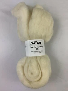 ZITRON 100% Merino Wool Roving #1215 50 g Spinning Felting from Germany NWT - Picture 1 of 3