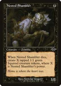 Nested Shambler x4 4x ETCHED FOIL Retro Modern Horizons 2 NM MTG - Picture 1 of 1
