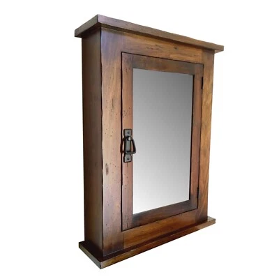 Gabinete de medicina Primitive Mission/Madera maciza/Envejecido/Rústico/Acabado medio Foto 1 de 4