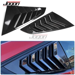 Cubierta de ventilación con persianas laterales triángulo trasero de carbono para Ford Mustang S650 GT 24+ - Imagen 1 de 14