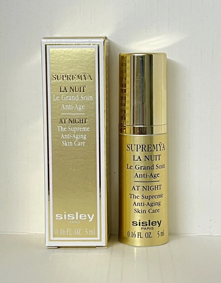 Sisley Supremya At Night The Supreme Anti-Aging Hautpflege 0,16oz/5ml Neu - Bild 1 von 1