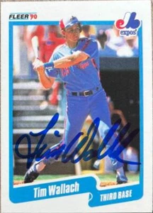Tim Wallach Autographed 1990 Fleer #364 - Picture 1 of 1