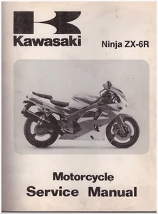 Manual De Oficina - Service Manual - Kawasaki Ninja ZX-6R 1995 99924-1184-01 - Imagen 1 de 2