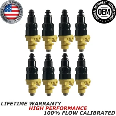 Injetores de combustível x8 Siemens para 1991-1998 Mercedes-Benz Classe S sedã a gasolina, RWD - Imagem 1 de 4