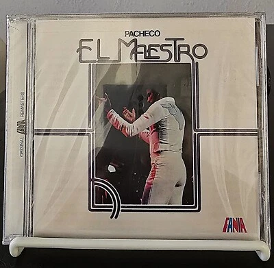 Johnny Pacheco – El Maestro Jewel Case Sealed CD - Imagem 1 de 2