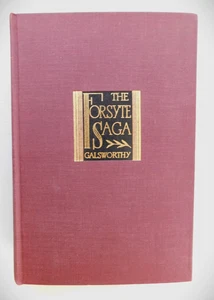 The Forsyte Saga by John Galsworthy; 1st Memorial Edition, 1933, very good - Picture 1 of 3