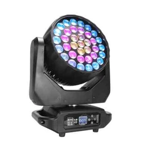 37x15W RGBW 4 in 1 Led Moving Head Zoom Wash Light, 230W Pro DJ Disco Light - Picture 1 of 11