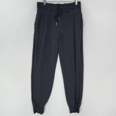 Pantalones deportivos Athleta para mujer pequeños descoloridos negros equilibrio salón informales Foto 1 de 4