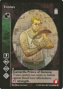 Troius x1 Tremere Keepers of Tradition Reprint 2 KoT R2 VTES - Picture 1 of 1