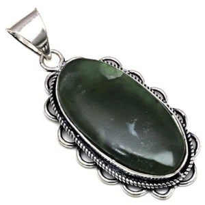 Pendant Vassolite Gemstone Gift For Her Silver Jewelry 2" - Bild 1 von 7