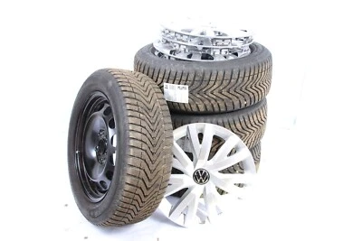 Satz VW Golf 7 5Q Winterräder 16 Zoll Stahl 5Q0601027BR Gebraucht 70293 - Bild 1 von 4