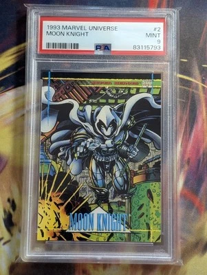 1993 Marvel Universe Moonknight #2 PSA 9 - Image 1 of 2