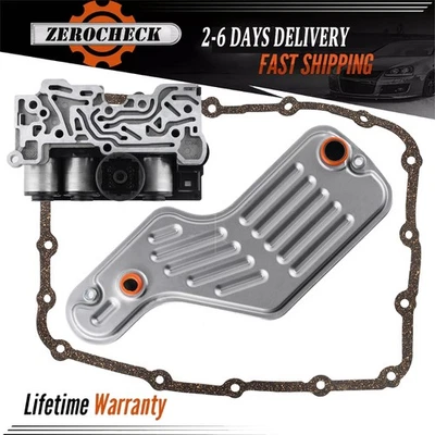 5R55S 5R55W Solenoid Block Filter Kit w/Gasket For Aviator Mustang Lincoln 4WD — 第 1/4 张图片