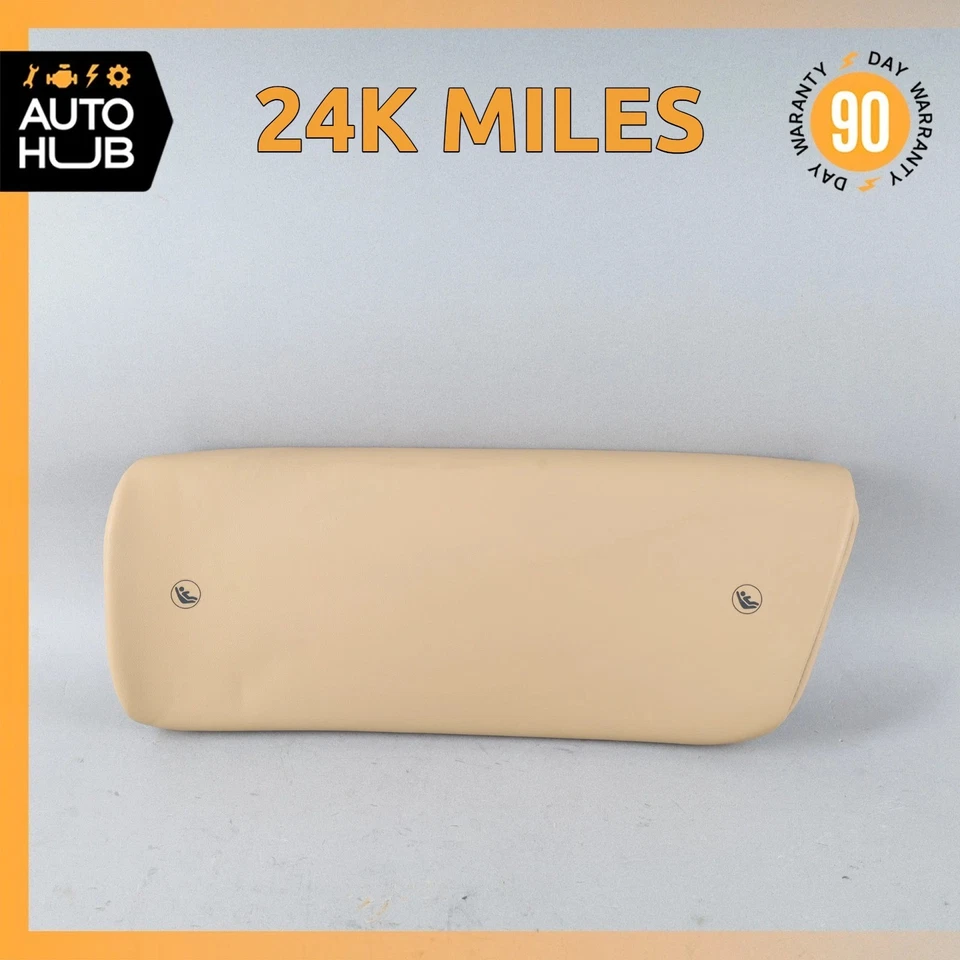 12-19 Porsche 991 911 cupé Targa asiento trasero derecho respaldo cubierta lumbar OEM 24k Foto 1 de 4