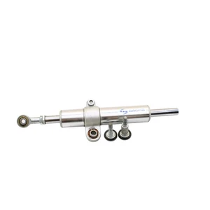 2015 2016 APRILIA RSV4 STEERING STABILIZER DAMPENER SACHS SILVER STRAIGHT - Bild 1 von 11