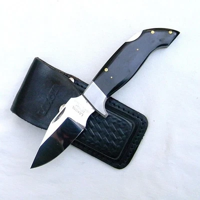 LACOTA hecho por Moki en Japón 1980 LIL' HAWK Cazador Plegable, Funda Original SIN USAR Foto 1 de 4