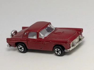 Ford Thunderbird T-Bird 1956 rojo vintage ZYLMEX P356 1:64 Hong Kong 5 radios Foto 1 de 4