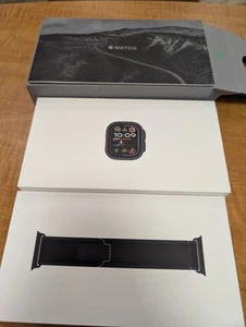 Apple Watch Ultra 2 GPS And Cellular 49 Black Titanium New In Sealed Box - Photo 1 sur 7