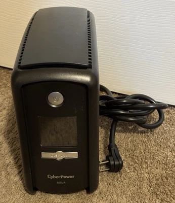 CyberPower 850AVR CP850AVRLCD 9 Outlet UPS System NO BATTERY - Image 1 of 3