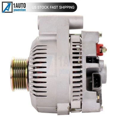 New Aluminum Alternator For 1992-1996 Ford E-150 Econoline Club Wagon F-250 4.9L - Image 1 of 4