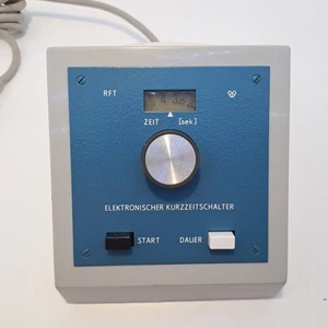 RFT DDR Elektronischer Kurzzeitschalter  Vintage 0.3 Bis 60 sek. Max 150W - Bild 1 von 7
