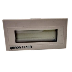 Omron Digital Tachometer LCD Display 4-Digit 5-30Vdc H7ER-SBV - Picture 1 of 7