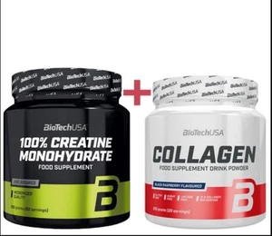 Biotech USA Collagen - 300g Dose - mit Hyaluronsäure + Creatine 300 gramm - Bild 1 von 2
