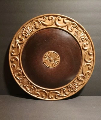 17.5英寸装饰古董青铜/金色木板 — 第 1/4 张图片