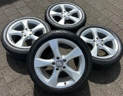 4 ORIGINAL ALU SOMMERRÄDER MERCEDES A-KLASSE W176 B-KLASSE W246 CLA W117 2018 - Bild 1 von 4