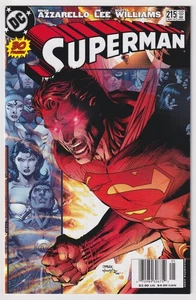 SUPERMAN #215 | Vol. 2 | Jim Lee | Newsstand UPC Variant | RARE | 2005 | NM- - Picture 1 of 2