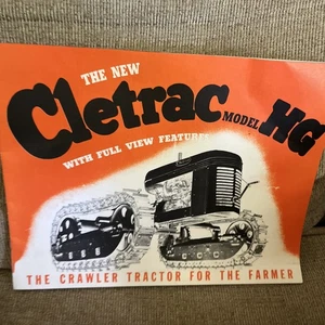 Cletrac Crawler Ag Prospekt - Bild 1 von 6