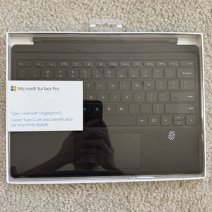 Microsoft Surface Pro 3/4/5/6/7  Type Cover Keyboard with Fingerprint ID Genuine - Picture 1 of 5