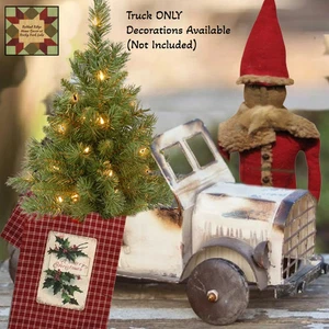 Rustic Vintage Ivory Truck - Picture 1 of 4