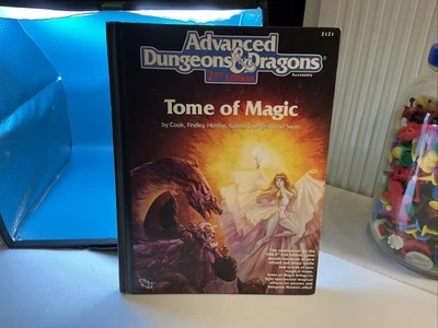 Dungeons & Dragons Tome of Magic Hardcover - TSR AD&D 2nd Ed. Supplement - Image 1 of 3