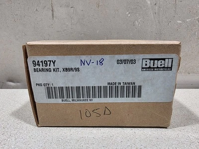 Nuevo de Lote Antiguo Buell XB Lightning Firebolt XB9 Kit de Cojinete de Rueda Delantero Trasero #NV-18 Foto 1 de 2