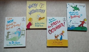 Lot of 4 Hardcover Dr Seuss Bright and Early Beginner Books - Great Starter Gift - Bild 1 von 20