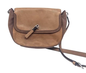 Lauren Ralph Lauren Berwick Nora Crossbody, Brown, Small - Picture 1 of 14