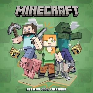 Minecraft Offizieller Wandkalender 2026 - Bild 1 von 7