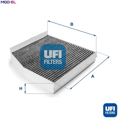 FILTER CABIN AIR 54.236.00 FOR MERCEDES-BENZ GLA-CLASS/SUV B-CLASS 1.8L 4cyl - Image 1 of 4