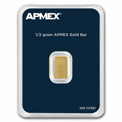1/2 gram Gold Bar - APMEX (In TEP) - Image 1 of 4