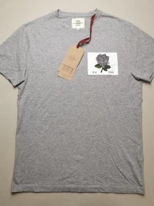 KENT & CURWEN Mens Size S Crew Neck Tee T-Shirt BNWT Grey S.Sleeve David Beckham - Picture 1 of 16
