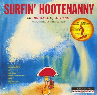 Al Casey - Surfin' Hootenanny (LP, Lagoon Blue Vinyl, Ltd.) - Vinyl Surf/Inst... - Bild 1 von 3