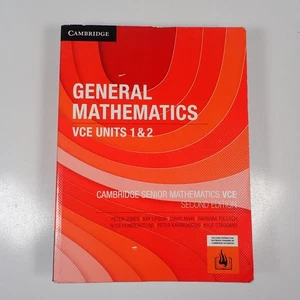 Cambridge General Mathematics - VCE Units 1 & 2 Second Edition 2nd - Picture 1 of 2