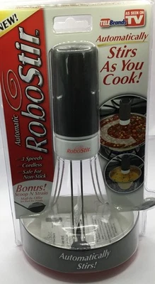 Agitador automático inalámbrico RoboStir 3 velocidades agitador automático mientras cocina  Foto 1 de 2