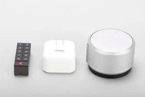 August ASL-03 Smart Keyless Bluetooth Door Lock W/ Power Supply and Number Panel - Picture 1 of 5