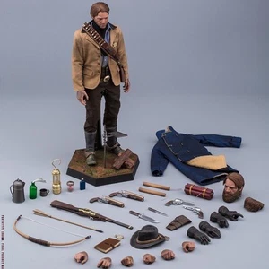 LimToys LIM008 1/6 Red Dead Redemption Arthur 12" figura masculina 2 cabezas - Imagen 1 de 24