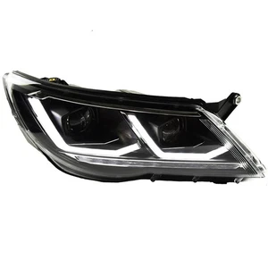 Front LED Projector Headlights DRL Turn Signals for 2010-2012 Volkswagen Tiguan - Picture 1 of 8