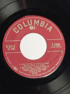 The Billboard Requested By You Columbia 4 songs 1954, 45rpm Frank Sinatra  - Picture 1 of 4